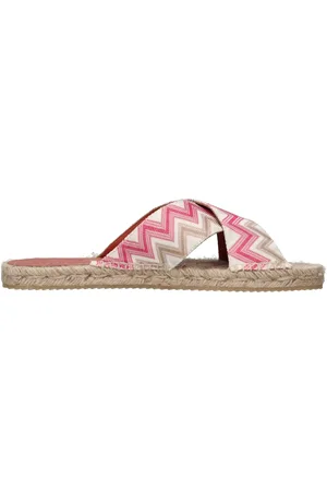 Missoni Buty, Kobieta, Wielobarwność, 38 EU, Sandały Wielobarwne