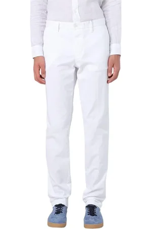 Blauer Spodnie, Mężczyzna, Biały, W38, Białe Spodnie Straight Fit Spodnie