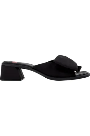 Camper Buty, Kobieta, Czarny, 37 EU, Czarne obcasy z kokardką