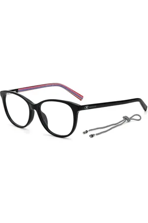 M Missoni Akcesoria, Kobieta, Czarny, ONE SIZE, Stylowe okulary z ramką z octanu i tarczą
