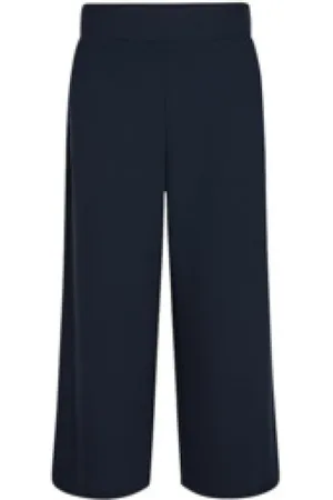 soyaconcept Spodnie, Kobieta, Niebieski, L, Granatowe Culotte dla Kobiet