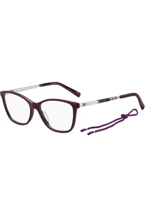 M Missoni Akcesoria, Kobieta, Czerwony, ONE SIZE, Bordowy Acetatowy Zegarek Damska Ramka