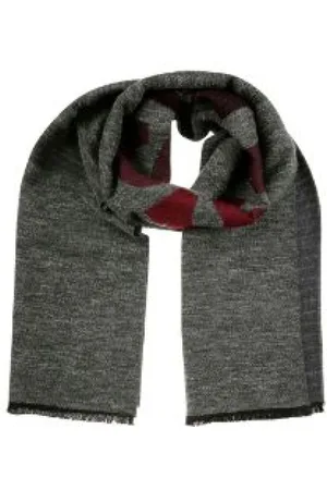 Missoni Akcesoria, Mężczyzna, Szary, ONE SIZE, Szary Bordeaux Szal Sc 12Wmu 8693