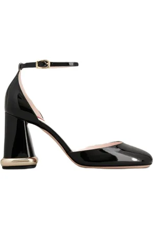 Roger Vivier Buty, Kobieta, Czarny, 36 EU, Czółenka z Paskiem na Kostce dla Kobiet