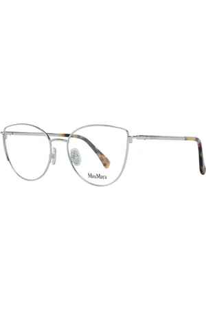 Max Mara Akcesoria, Kobieta, Szary, ONE SIZE, Szare Okulary Optyczne Cat Eye