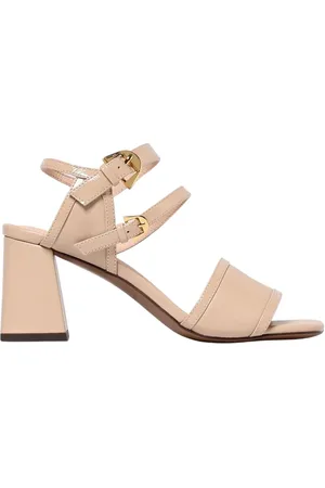 Coccinelle Buty, Kobieta, Różowy, 39 EU, Różowe Sandały na Obcasie