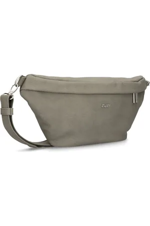 Zwei Torebki, unisex, Szary, ONE SIZE, Ciemnozielona Pas Hipowa Dla Dorosłych