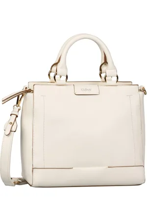 Gabor Torebki, Kobieta, Beżowy, ONE SIZE, Biały Damen Shopper z uroczymi detalami