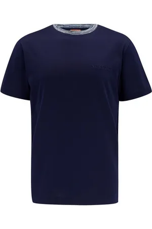 Missoni Koszulki, Mężczyzna, Niebieski, S, Stylowe T-shirty dla Mężczyzn i Kobiet