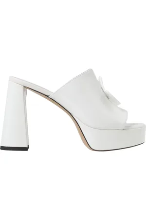 Patou Buty, Kobieta, Biały, 39 EU, Białe obcasy sandały