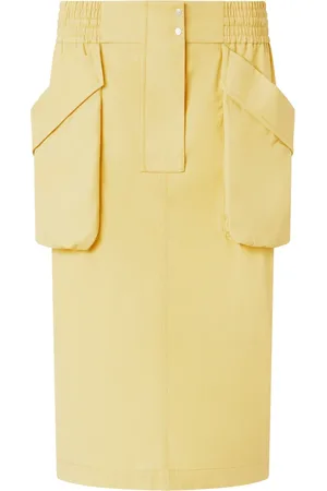Pinko Spódnice, Kobieta, Żółty, S, Spódnica Mod. Fiuto