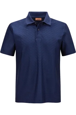 Missoni Koszulki, Mężczyzna, Niebieski, S, Niebieskie T-shirty i Pola