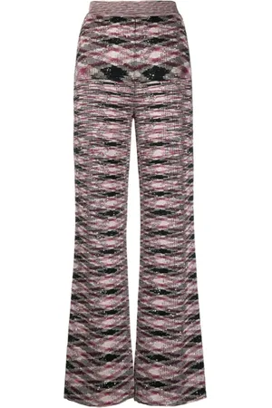 Missoni Spodnie, Kobieta, Wielobarwność, S, Wielokolorowe Spodnie