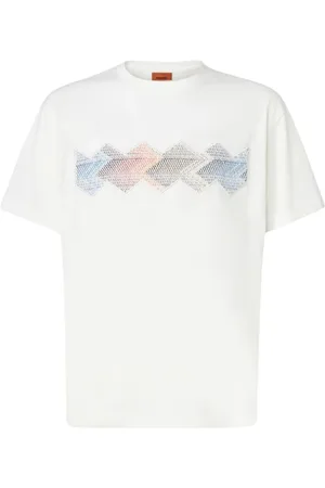 Missoni Koszulki, Mężczyzna, Beżowy, XS, Beżowe T-shirty i Pola