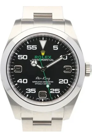 Rolex Pre-owned, Mężczyzna, Czarny, ONE SIZE, Pre-owned Stainless Steel watches