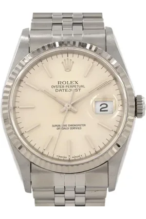 Rolex Pre-owned, Mężczyzna, Szary, ONE SIZE, Pre-owned Stainless Steel watches