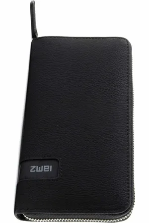 Zwei Akcesoria, Kobieta, Czarny, ONE SIZE, Eleganckie Portfele i Etui na Karty