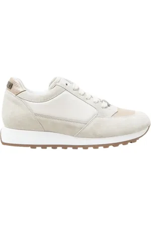 PESERICO SIGN Buty, Kobieta, Beżowy, 37 EU, Buty sportowe z wieloma materiałami