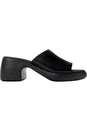 Camper Buty, Kobieta, Czarny, 35 EU, Czarna Platforma Sandał dla Kobiet