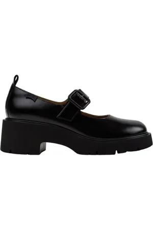 Camper Buty, Kobieta, Czarny, 41 EU, Skóra, Skórzane czółenka Milah