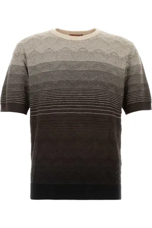 Missoni Koszulki, Mężczyzna, Wielobarwność, 2XL, Haftowany T-shirt Conto
