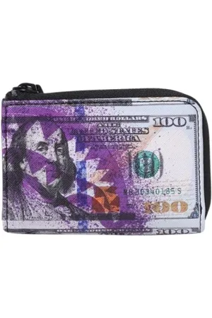 Sprayground Akcesoria, Kobieta, Wielobarwność, ONE SIZE, Wielokolorowy Portfel z Zamkiem dla Kobiet
