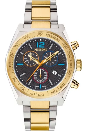 Missoni Akcesoria, Mężczyzna, Wielobarwność, ONE SIZE, Aktywny Chronograf z wielokolorową tarczą