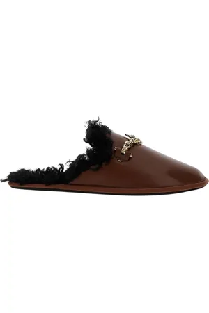 Stella McCartney Buty, Kobieta, brązowy, 39 EU, Mokasyny z futerkiem