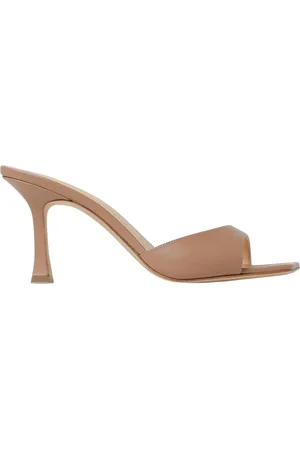 MAGDA BUTRYM Buty, Kobieta, Beżowy, 38 EU, Square Toe Slingback Heels