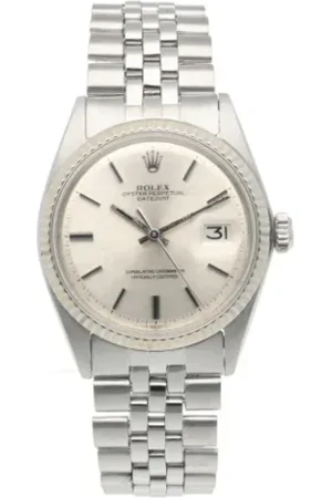 Rolex Pre-owned, Mężczyzna, Szary, ONE SIZE, Pre-owned White Gold watches