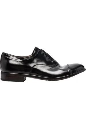 Premiata Buty, Mężczyzna, Czarny, 44 EU, Czarne Skórzane Brogue Oxfords Buty