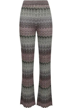 Missoni Spodnie, Kobieta, Wielobarwność, L, Luźne Spodnie Slim Fit