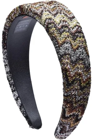 Missoni Akcesoria, Kobieta, Wielobarwność, ONE SIZE, Opaska z mieszanką wiskozy i poliestru