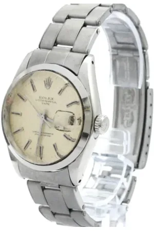 Rolex Pre-owned, Mężczyzna, Szary, ONE SIZE, Pre-owned Stainless Steel watches