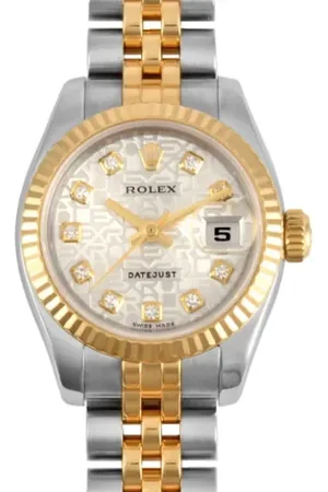 Rolex Pre-owned, Kobieta, Szary, ONE SIZE, Pre-owned Silver watches