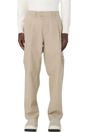 Stone Island Spodnie, Mężczyzna, Beżowy, W33, Kargo Spodnie w Beżu