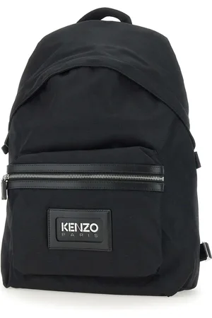 Kenzo Torebki, Mężczyzna, Czarny, ONE SIZE, Poliester, graphy Backpack