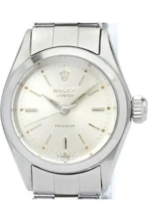 Rolex Pre-owned, Kobieta, Szary, ONE SIZE, Pre-owned Stainless Steel watches