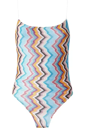 Missoni Stroje kąpielowe, Kobieta, Wielobarwność, S, Wielokolorowy Kostium Kąpielowy dla Kobiet