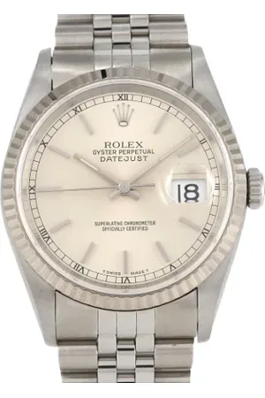 Rolex Pre-owned, Mężczyzna, Szary, ONE SIZE, Pre-owned Stainless Steel watches