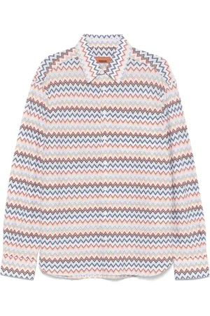 Missoni Koszule, Mężczyzna, Wielobarwność, M, Stylowy Sweter Rozpinany