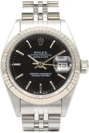 Rolex Pre-owned, Kobieta, Czarny, ONE SIZE, Pre-owned Metal watches