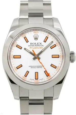 Rolex Pre-owned, Mężczyzna, Biały, ONE SIZE, Pre-owned Stainless Steel watches