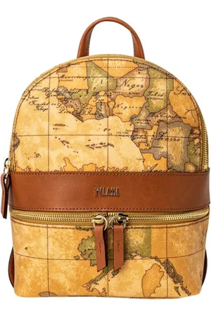 ALVIERO MARTINI 1A CLASSE Torebki, Kobieta, Beżowy, ONE SIZE, Mały Skórzany Plecak