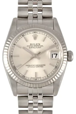 Rolex Pre-owned, Mężczyzna, Biały, ONE SIZE, Pre-owned Gold watches
