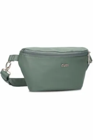 Zwei Torebki, unisex, Zielony, ONE SIZE, Stylowa ciemnozielona torba dla dorosłych