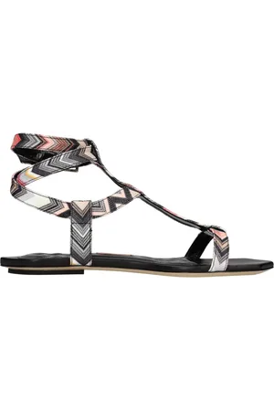 Missoni Buty, Kobieta, Wielobarwność, 41 EU, Sandały Wielokolorowe