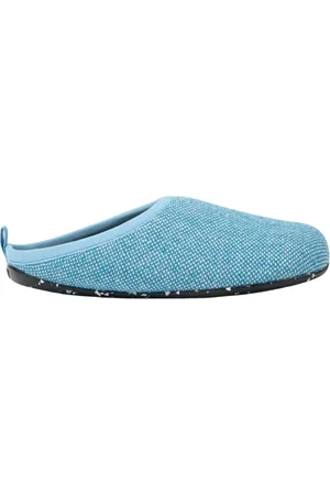 Camper Buty, Mężczyzna, Niebieski, 42 EU, Niebieskie Stylowe Kapcie Mule