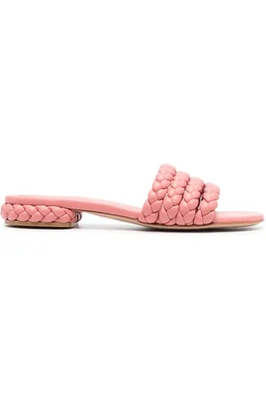 Gianvito Rossi Buty, Kobieta, Różowy, 39 EU, Skóra, Klapki Ischia Nappa