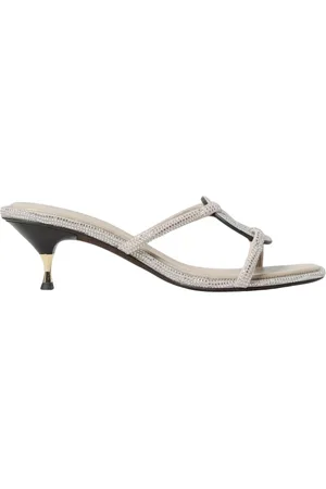 Tory Burch Buty, Kobieta, Szary, 38 EU, Zamsz, Koturny z kamieniami
